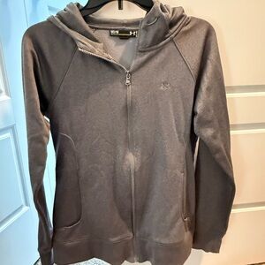 Under Armour Heather Gray Fleece Jacket